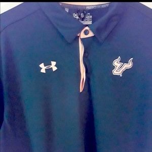 Under Armour USF Bulls Collar Shirt